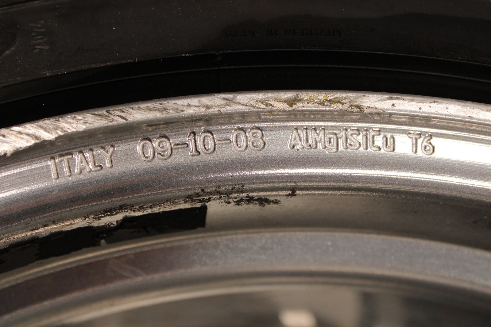 Lamborghini Gallardo, Front Wheel, Used, P/N 400601025AH