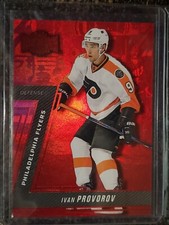 2016-17 Flair Showcase METAL IVAN PROVOROV RED PMG Precious Metal Gems! 053/150!