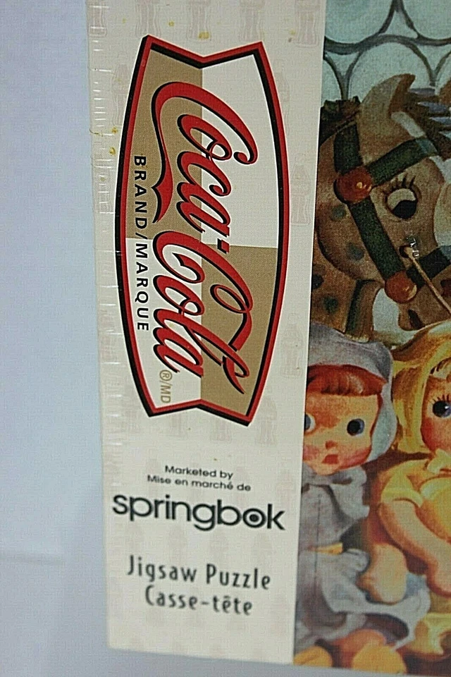 SPRINGBOK Christmas Coca Cola Santa 1000pc Puzzle The Pause That Refreshes NEW - Image 3 of 4