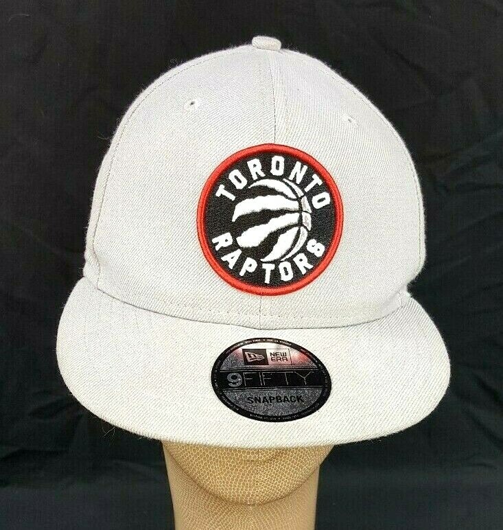 New Era Toronto Raptors 9Fifty 950 Snapback Hat Cap NBA Gray Eastern ...