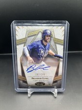 Brandon Lowe 2022 Topps Tier One Prime Performers Auto /299 Rays