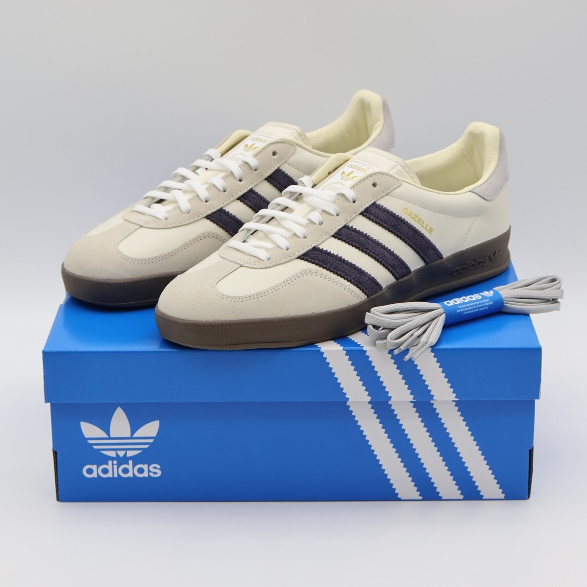 IH8548 emmi adidas Originals Gazelle Indoor Off White Aurora IH8548 emmi adidas Originals Gazelle Indoor Off White Aurora