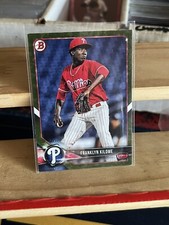 2018 Bowman #BP84 Franklyn Kilome Phillies Prospects Camo