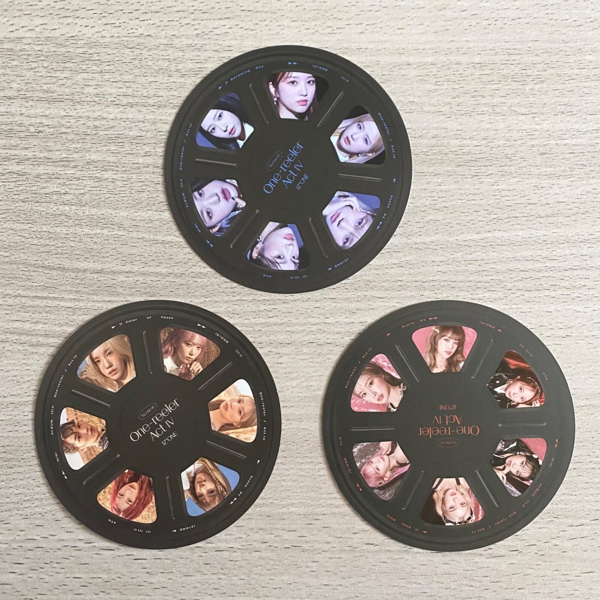 iz*one 4th mini album One-reeler Act IV 3ver. set + yena