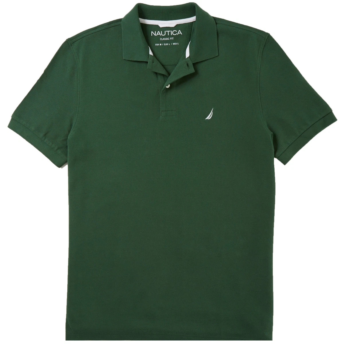 Nautica T-shirt à manches courtes et col rond pour homme