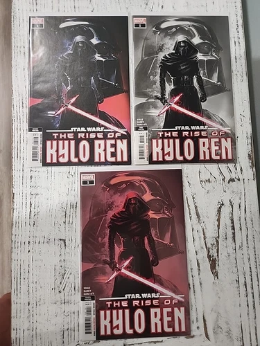 Star Wars The Rise of Kylo Ren #1 2nd 3rd 4th Prints Lot Crain -.