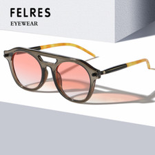 Retro Oval Sunglasses For Men Women Outdoor Driving Shade Glasses UV protection