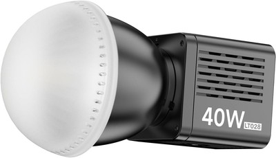 Lightweight 40W COB Video Light with 5-Hour Battery Life and Cooling Function