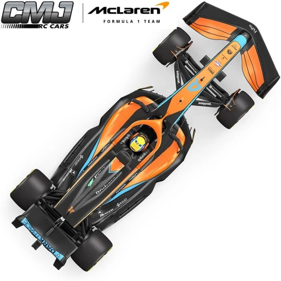 McLaren Racing F1 RC Remote Control Car MCL36 1:18 2.4GHz 2022 Racing Model - Image 4 of 4