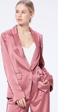 Paige Denim Samille Blazer - Deco Rose Size Uk M