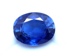Natural Blue Sapphire Oval Cut 7.00 Ct Faceted Certified Rare Loose Gemstone
