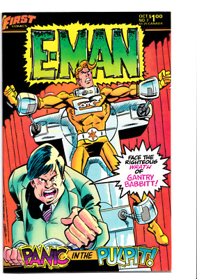E-Man (2nd Series) #7 VF/NM; First |