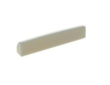 43mm No Slot Pure Bone Nut Flat Bottom Blank Guitar Bone Nut 43x6x9