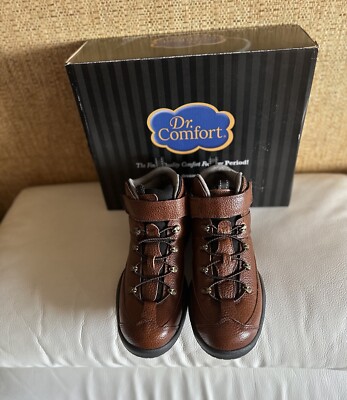 NIB Dr.Comfort Men’s RangerGenuine Leather Boots.Finest Quality.US 10 1/2 EUR44M NIB Dr.Comfort Men main image 2