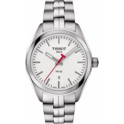Tissot PR 100 NBA Special Edition Silver Dial Ladies Watch  display picture 2