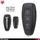 3 Button Smart Keyless Remote Car Key Fob Case Shell For Ford Fiesta Focus Kuga