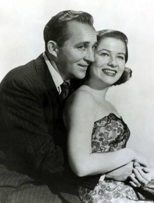 Bing Crosby Nancy Olson film ''Mr Music'' American singer Bing Crosby 1950 Photo