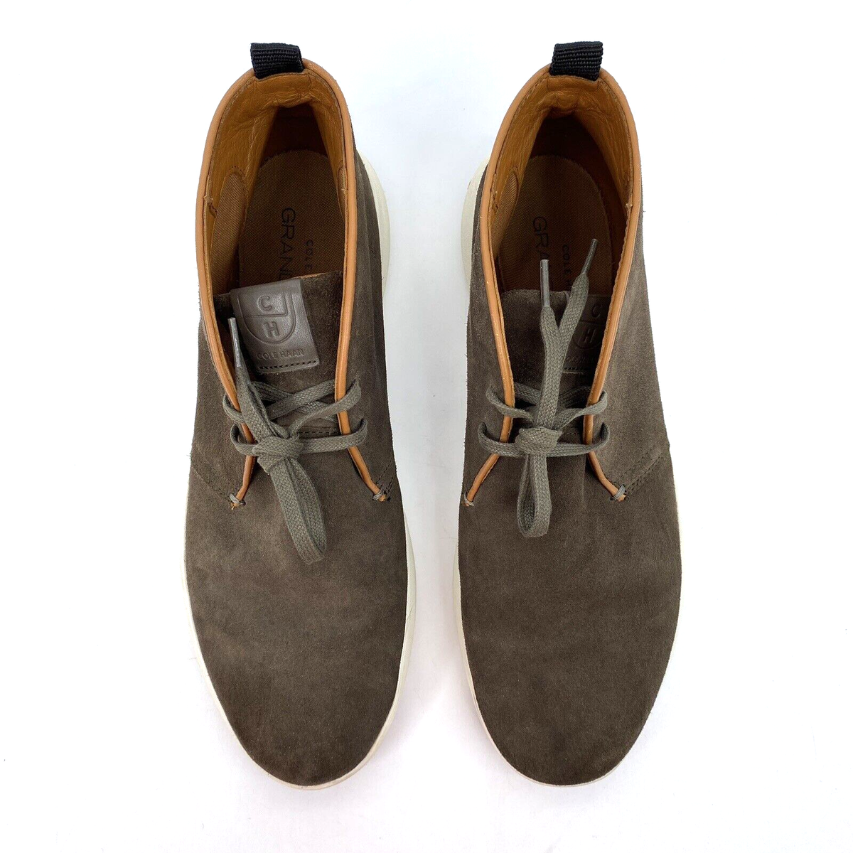 Cole Haan GrandPro Mens Brown Suede Chukka Ankle Boot C24675 Mens 12 M Cole Haan Grand Pro Chukka Boot Brown Suede  main image 3