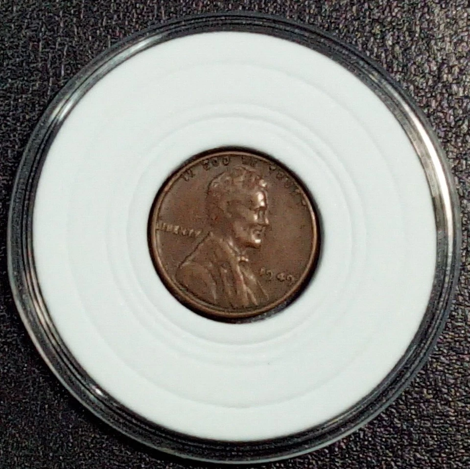 Mint Error DDO DDR 1949 P Lincoln Wheat Cent  - Image 4 of 4