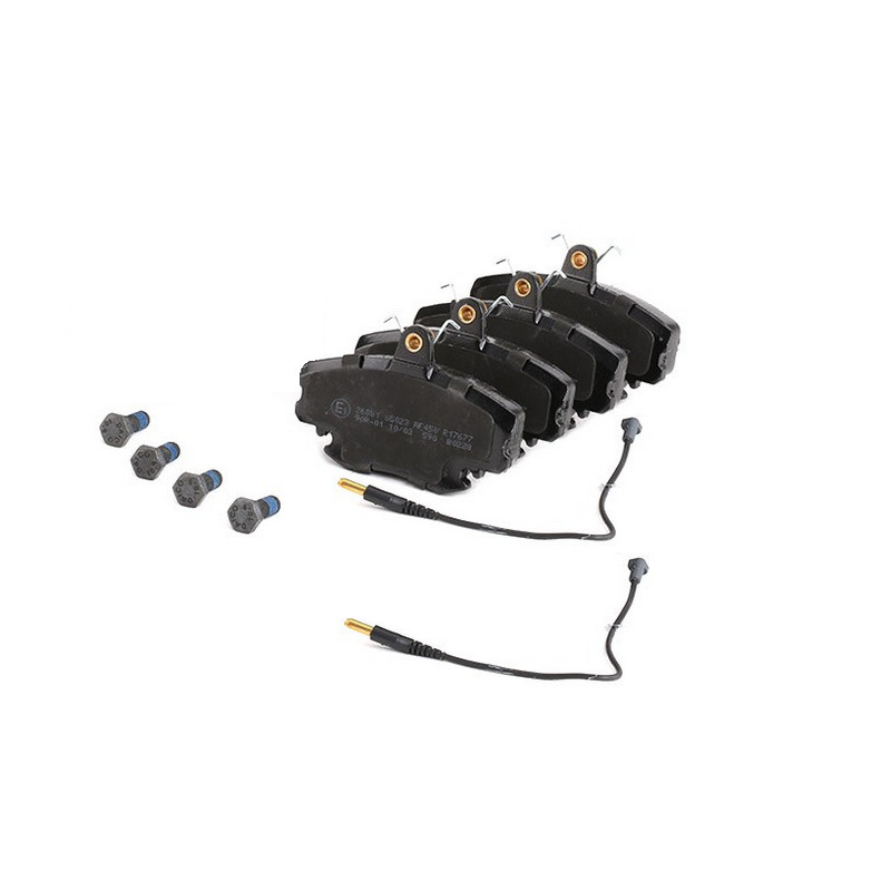 Plaquettes de frein sans poussière pour Alpine V6 et Peugeot 205, jantes propres 115mm