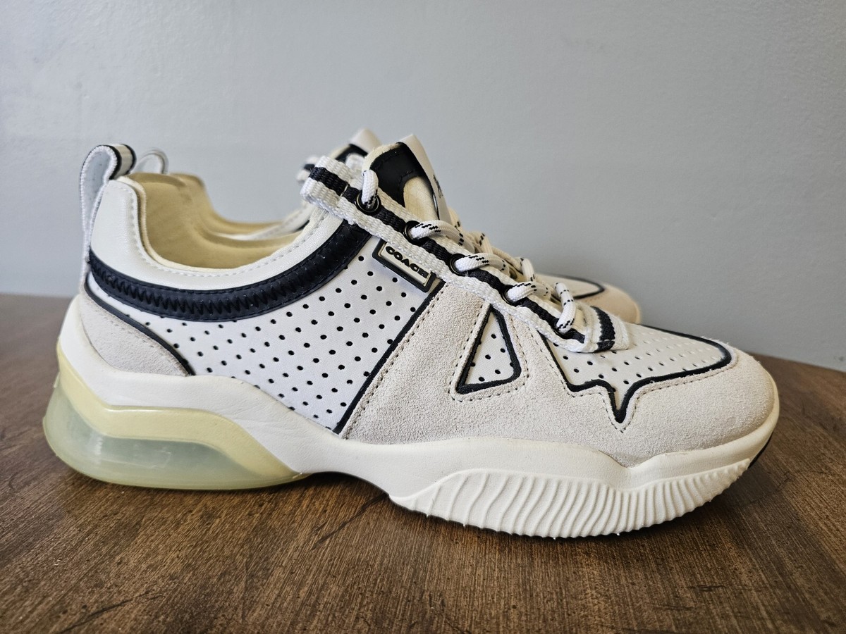 Coach Women's Citysole Neo Runner Tennis Black White G5143 Size