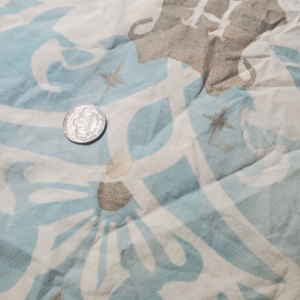 Pottery Barn подросток Гарри Поттер волшебный дамасский пододеяльник король б/у / пятно / читать - Изображение 4 из 4