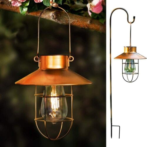 35 inch Shepherd Hook Gardern Plant Hanger Bird Feeder Pole Metal Hanger Hook - Picture 2 of 12