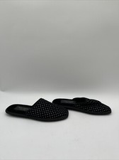 Women  s Kate Spade Dove Slippers Black Size 6B/36.5