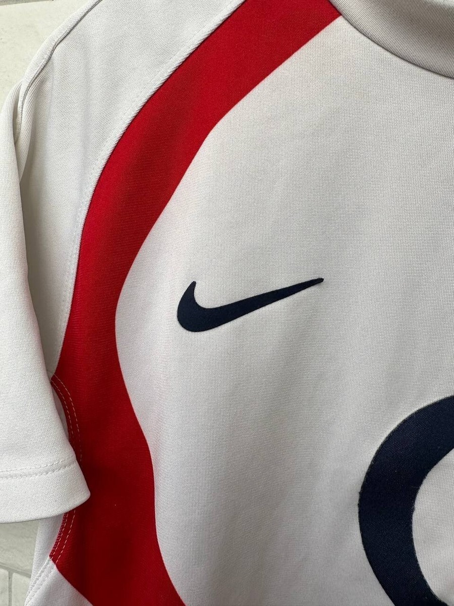 England Team Jersey Rugby Shirt White Red Nike 234516-100 Trikot