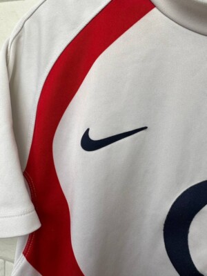 England Team Jersey Rugby Shirt White Red Nike 234516-100 Trikot