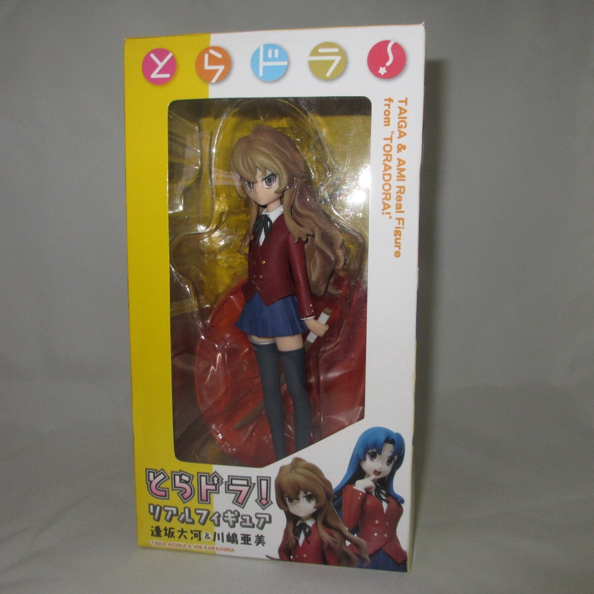 (USADO) Figura Taiga Aisaka uniforme escolar Ver. anime ToraDora! TAITO de Japón