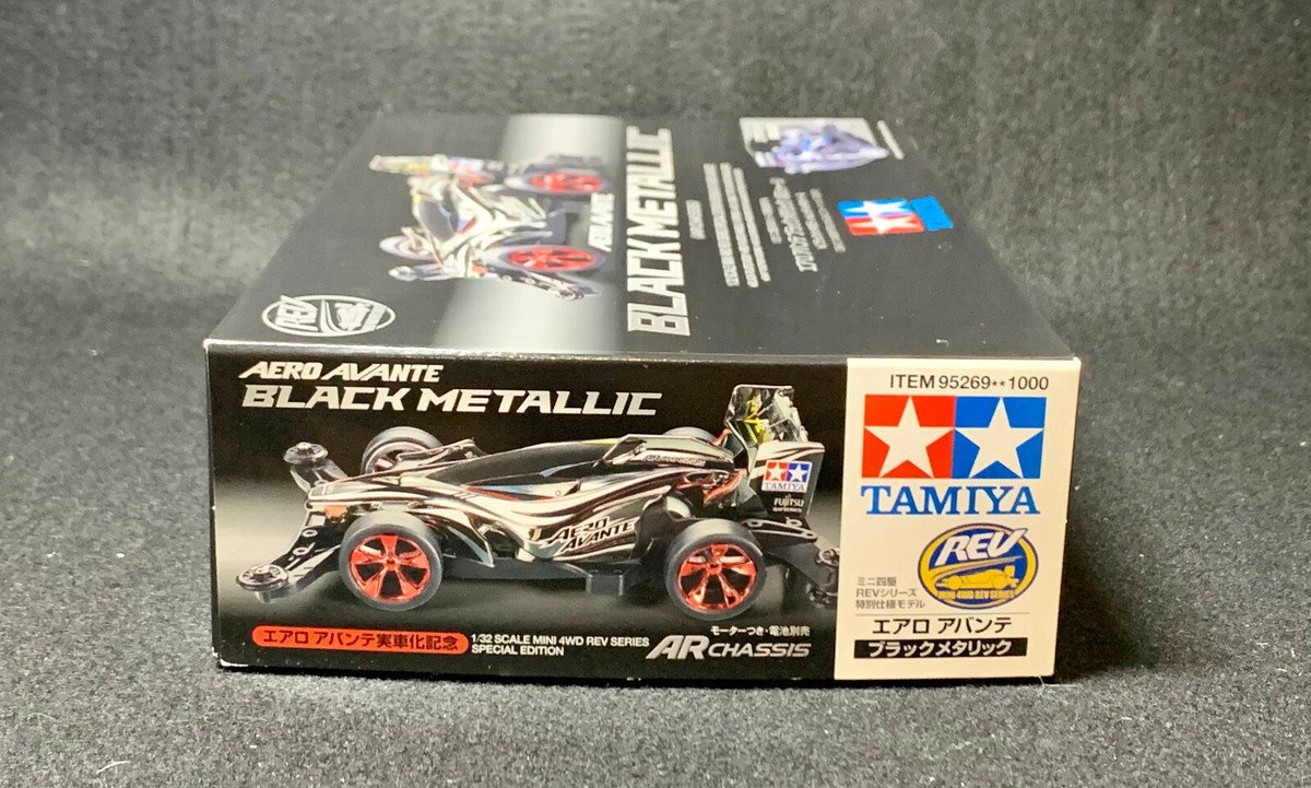 TAMIYA 95269 Mini 4WD AERO AVANTE Black Metallic (AR Chassis) | eBay