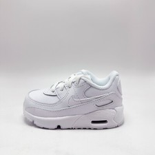 Toddler NIKE Air Max 90 TD SHOES White / White CD6868 100 , SZ 2.0TD - 10.0TD