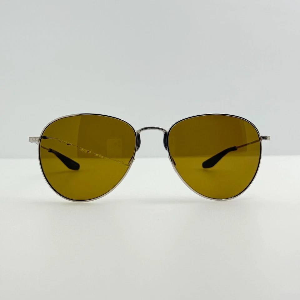 Óculos de sol Barton Perreira Cruisaire SIL/VBR Japão 56-17-145 lente rachada - Imagem 3 de 4