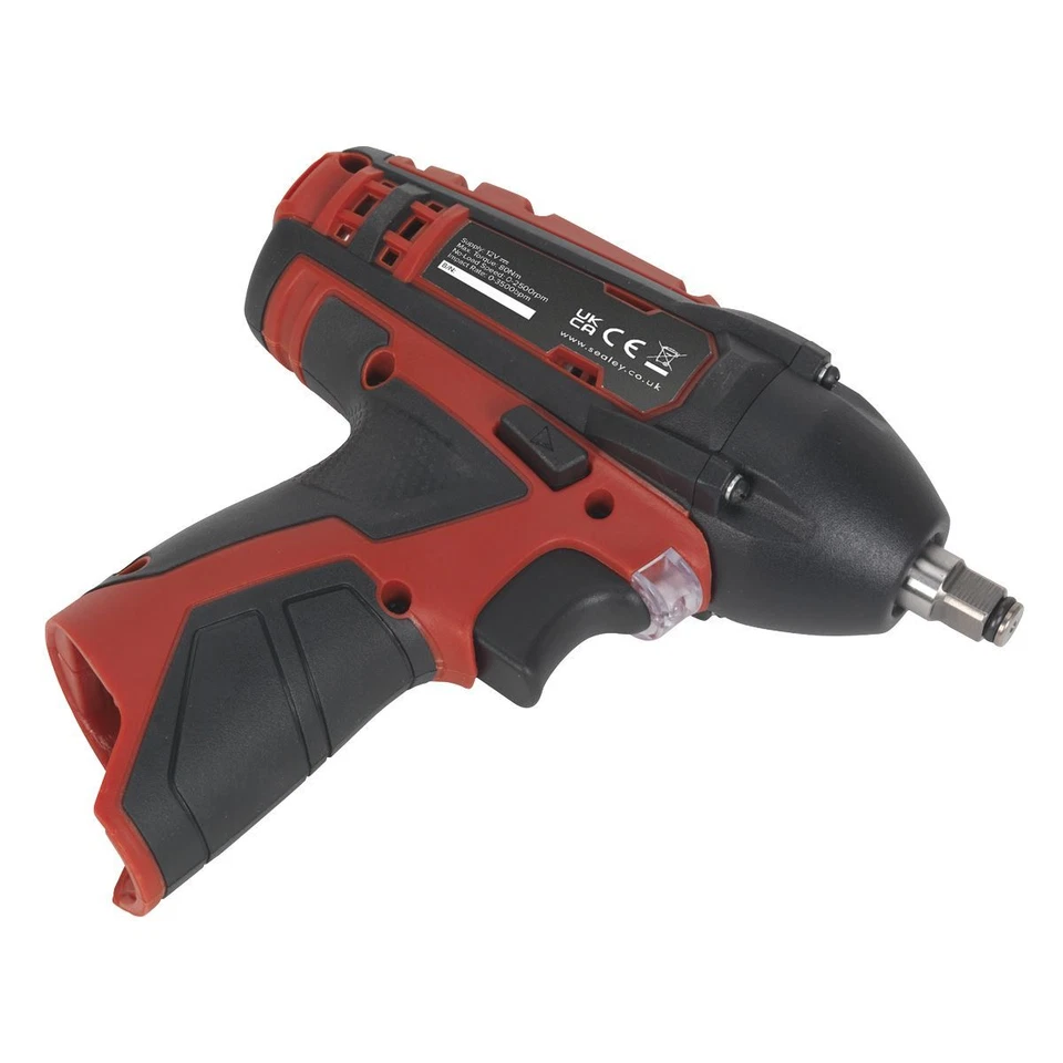 Sealey CP1204 Impact Wrench 12V 3/8"Sq Drive 80Nm - Body Only - Image 4 of 4