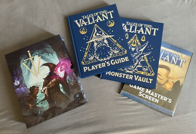 Tales of the Valiant Limited Edition Book Set + Screen, Dungeons and Dragons DnD