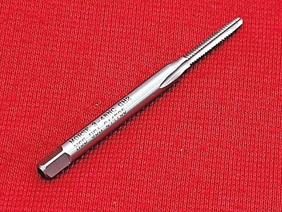 Morse High-Speed Steel Taper Hand Tap - 4-36 NS Thread - Right Hand 3-Flute GH2 Starter Tap (MT3733612)