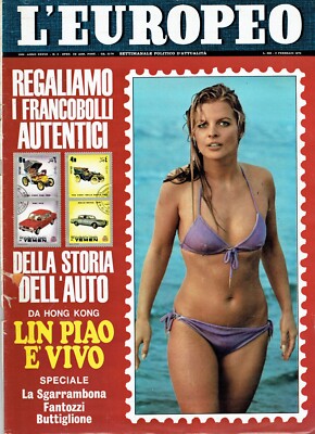 EUROPEAN 1972/5=GISELA HAHN=ITALO DE UGLY=LUCIANO CHAILLY=UMBERTO NOBILE=MORT SAHL