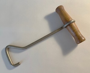 Vintage Wooden Handle Boot Hook Pull Equestrian Riding