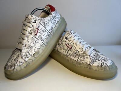 Marvel 40 Sneaker limitierte Auflage All Over Print transparente Gummisohle Pull and Bear, UK 6