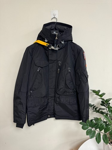 *Clearance* PARAJUMPERS Men's "Right Hand" Long Jacket, BLACK, NAVY (XL,XXL) - Picture 2 of 14