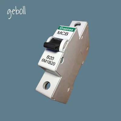 NEW CRABTREE LOADSTAR 6M1B20 MCB CRABTREE LOADSTAR 20 AMP MCB 20A B20 6M1B20