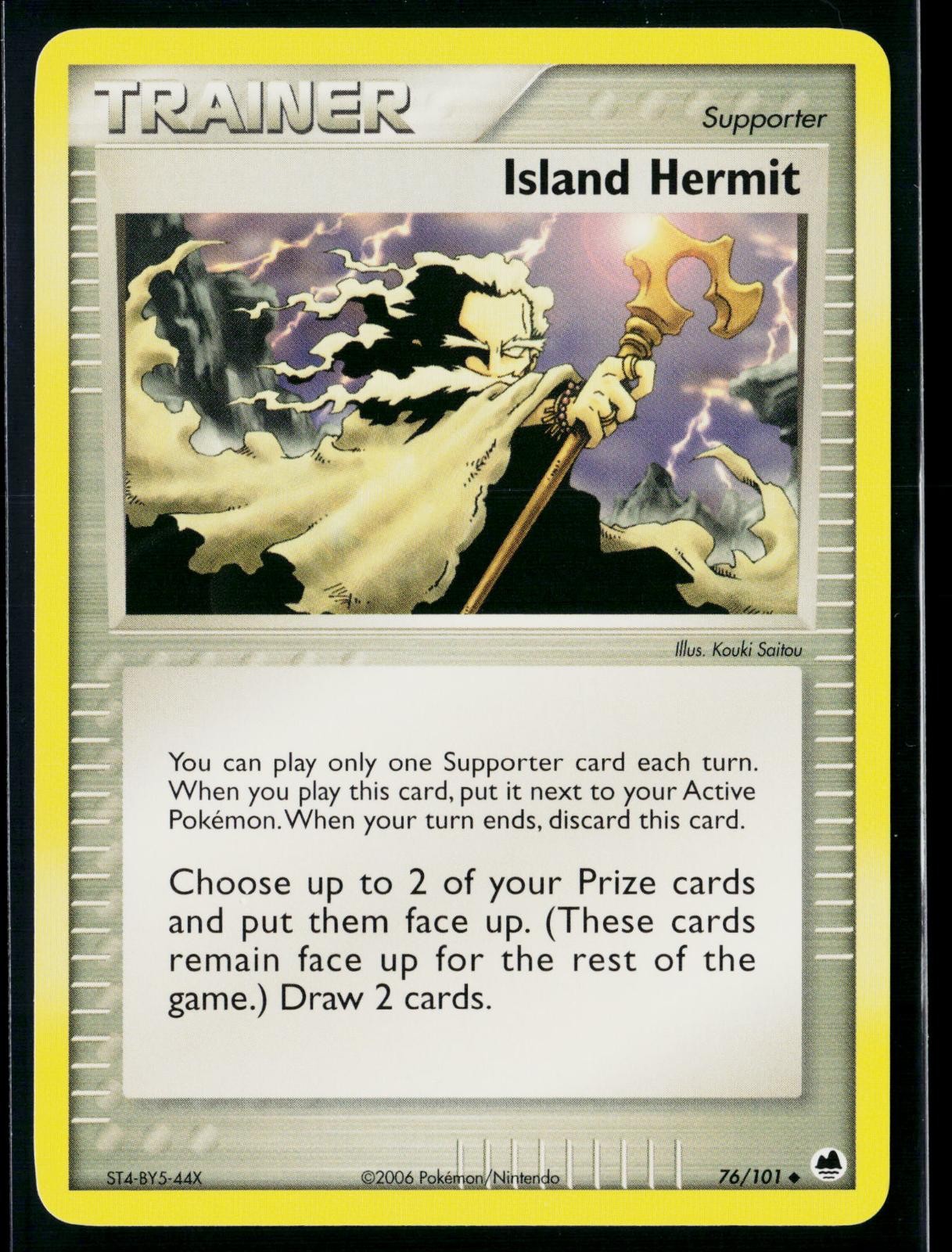 Island Hermit 76/101 Uncommon Dragon Frontiers Pokemon Near Mint