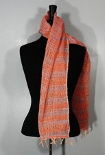 KNIT SCARF COMFORTABLE LITE WEIGHT APRICOT 263129