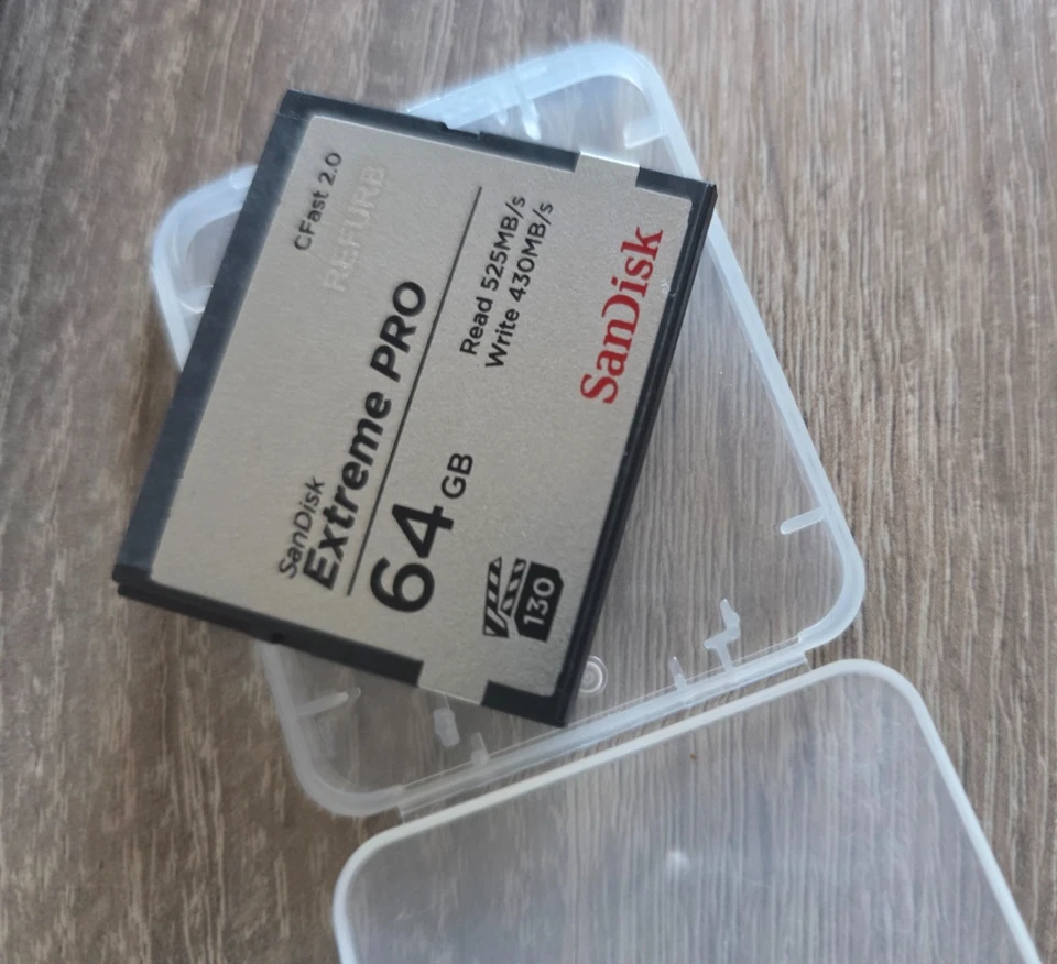 SanDisk Extreme Pro 64GB 515MB/s CFast 2.0 Memory Card Write Speed 430MB/s - Image 4 of 4