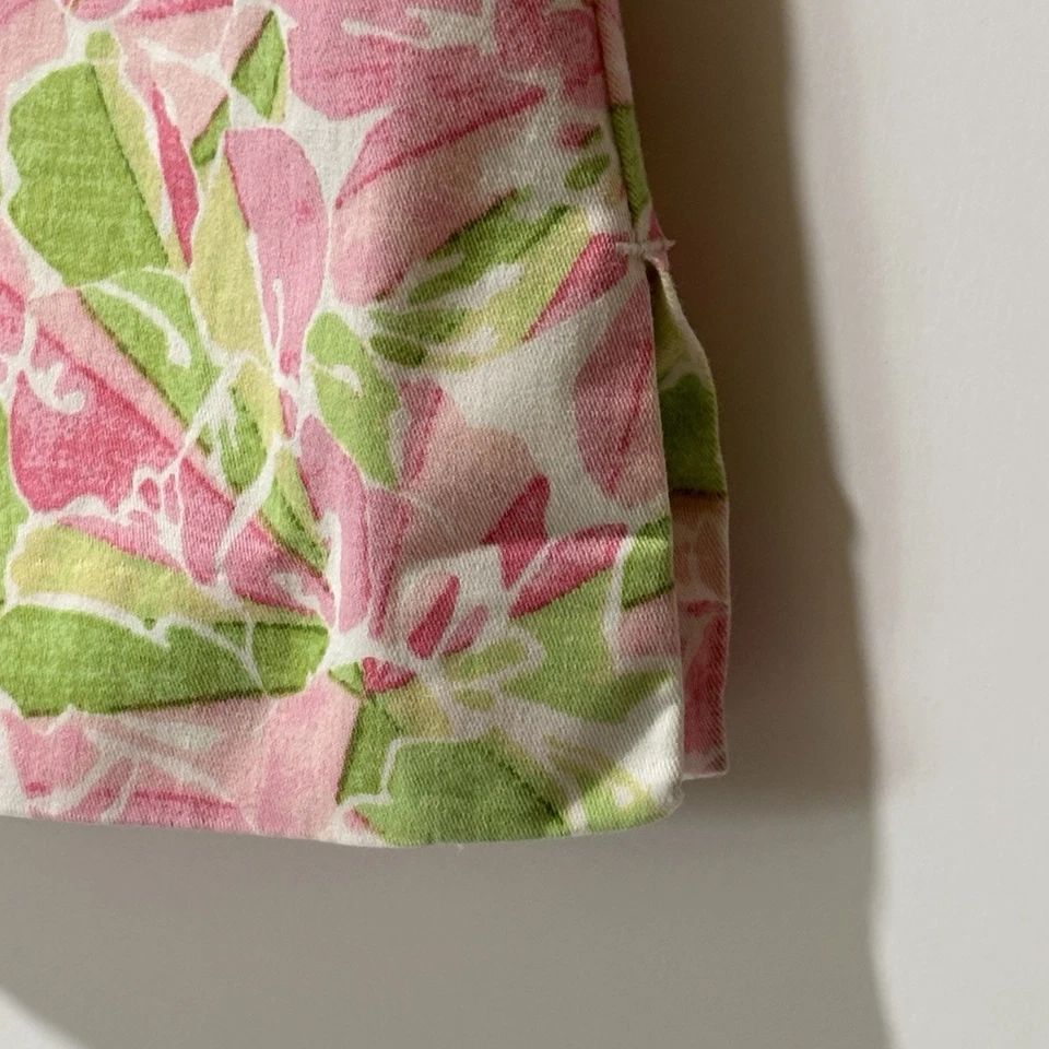 Pantalón corto de golf LIZGOLF para mujer talla 6 rosa y verde floral Foto 3 de 4