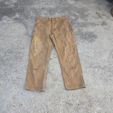 Carhartt Men's BO1 BRN Double Knee Carpenter Pants 36x30 Made in USA