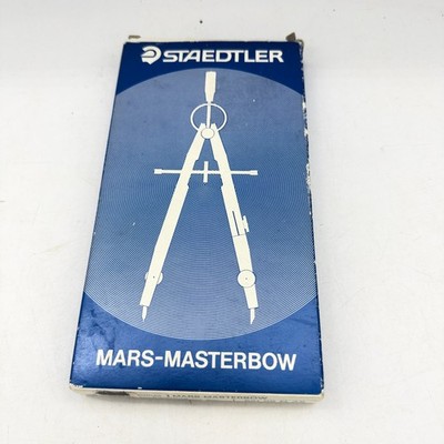 Staedtler Mars-Masterbow Precision Compass Drafting Set Open Box Germany