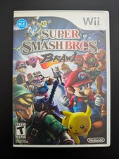 Super Smash Bros. Brawl Nintendo Wii CASE MANUAL INSERTS ONLY Authentic