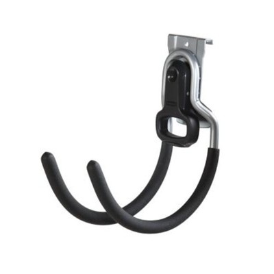 Rubbermaid FastTrack Utility Hook Garage Wall/Tool 1 Count (Pack of 1), Black 